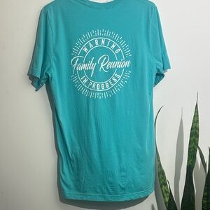 Vibrant Teal Short Sleeve Tee